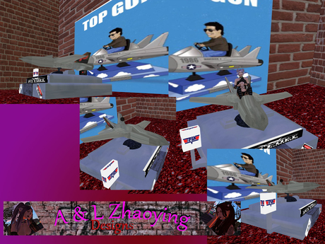 Second Life Marketplace - top gun ride